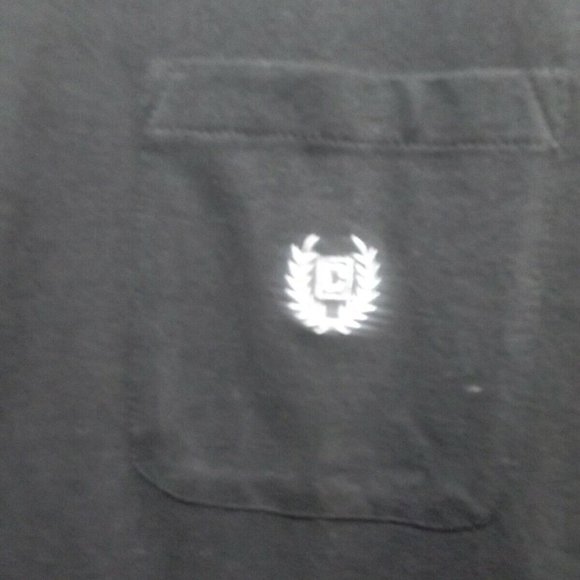 Chaps Men's Black T-Shirt Size Large - Picture 3 of 6